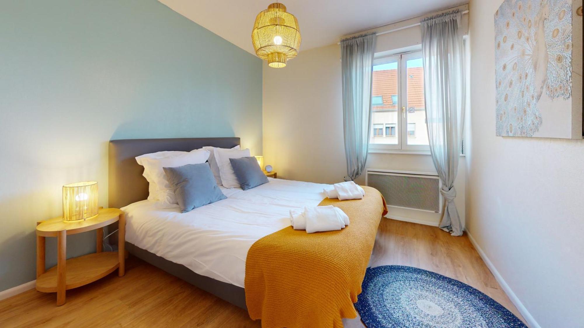 Elegance, Appartement 6 Pers 1 Parking Colmar Esterno foto
