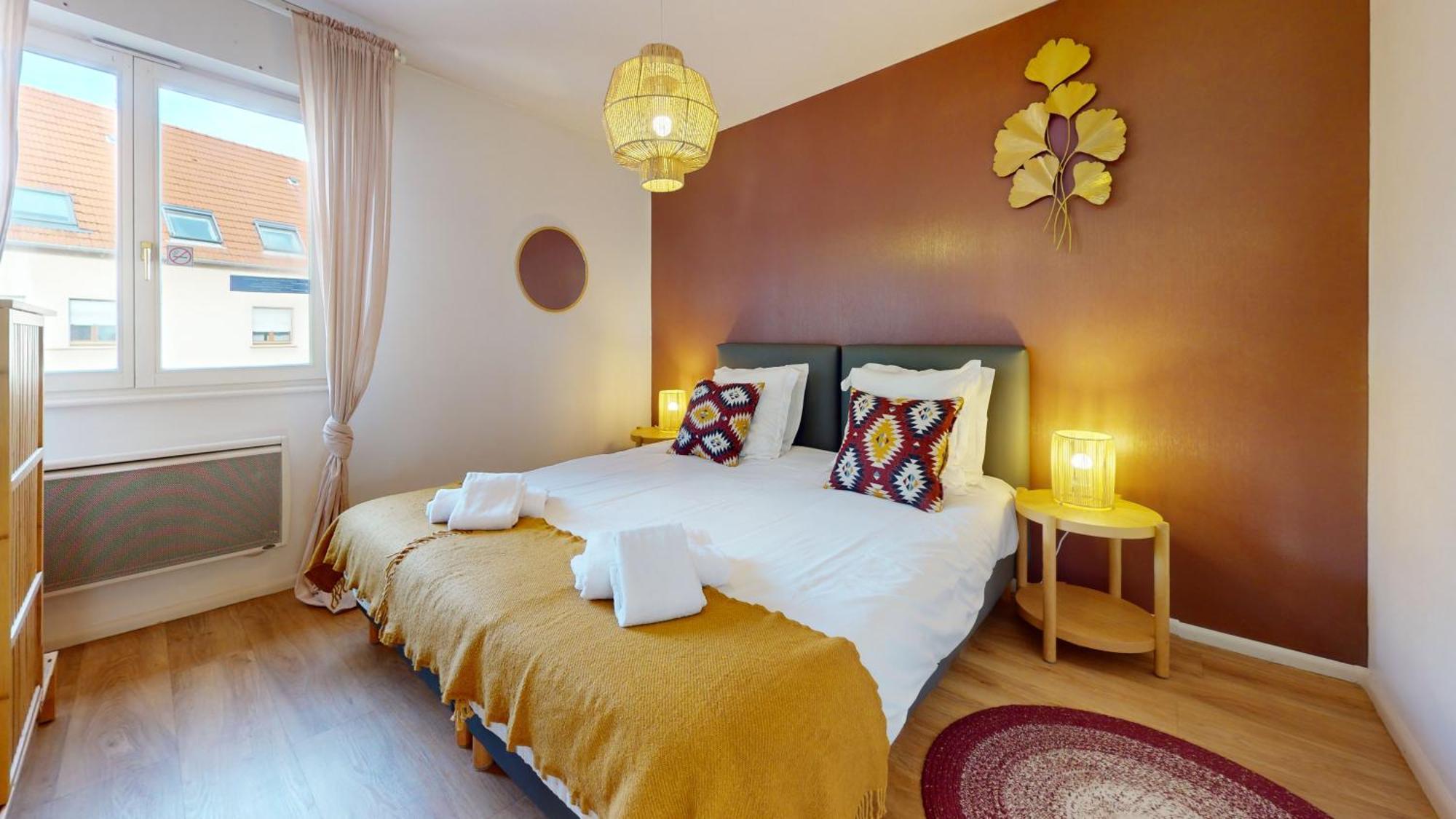 Elegance, Appartement 6 Pers 1 Parking Colmar Esterno foto