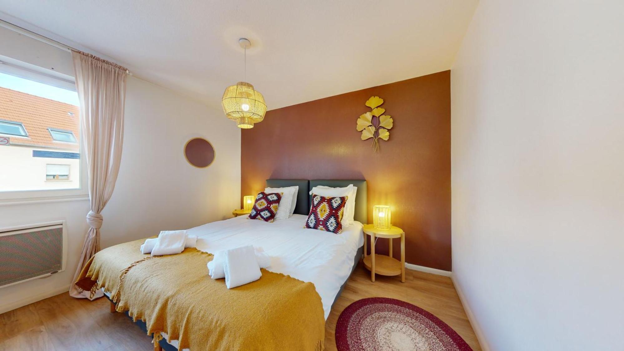 Elegance, Appartement 6 Pers 1 Parking Colmar Esterno foto