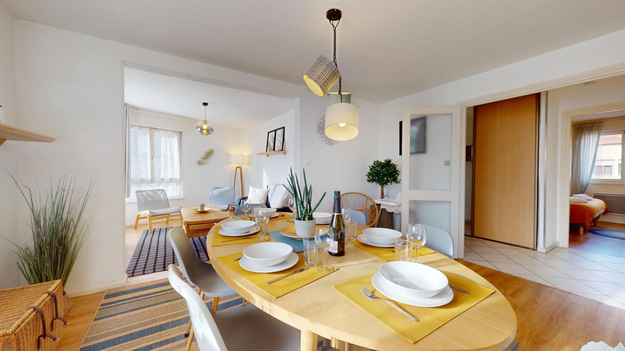 Elegance, Appartement 6 Pers 1 Parking Colmar Esterno foto