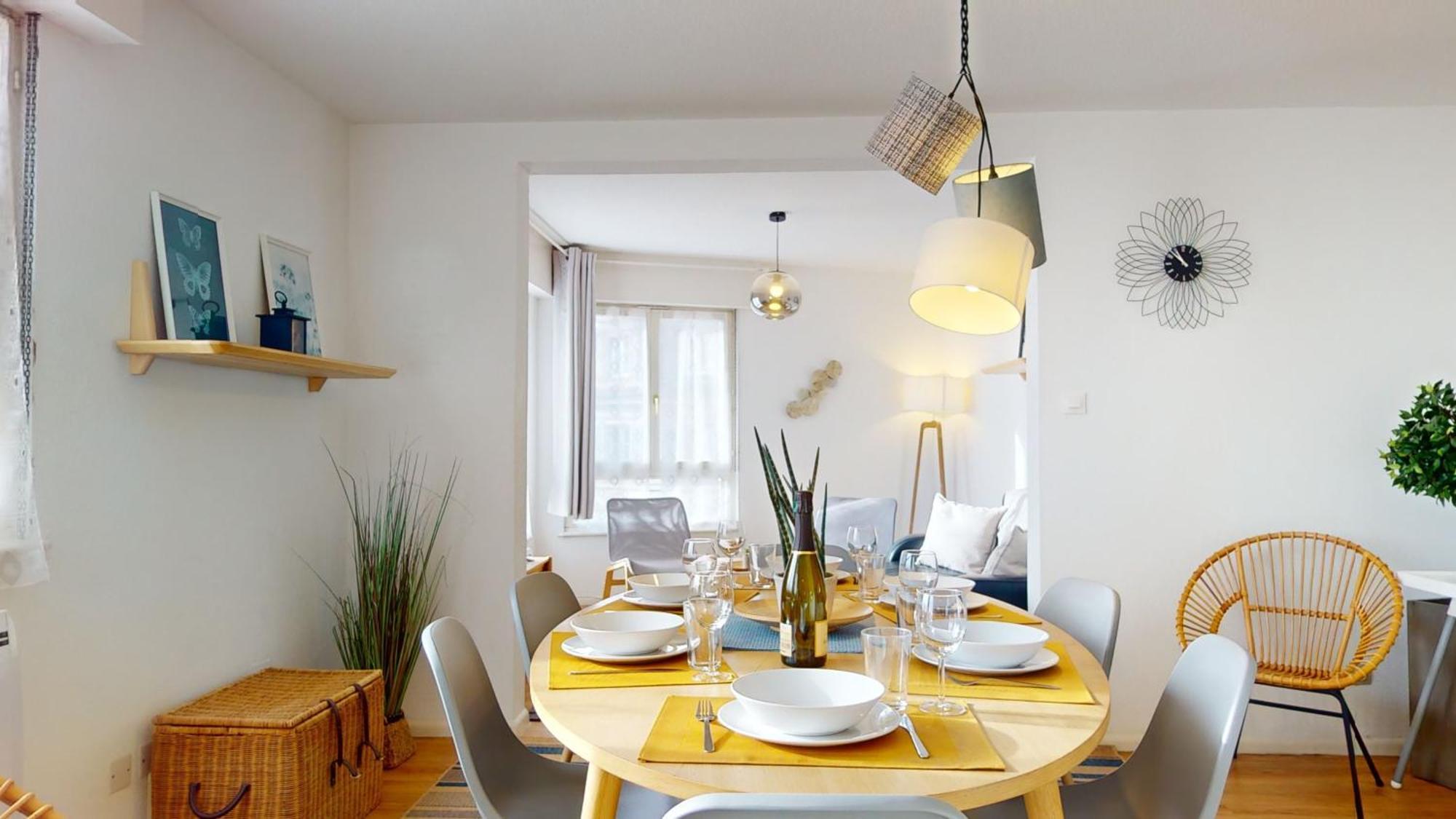 Elegance, Appartement 6 Pers 1 Parking Colmar Esterno foto